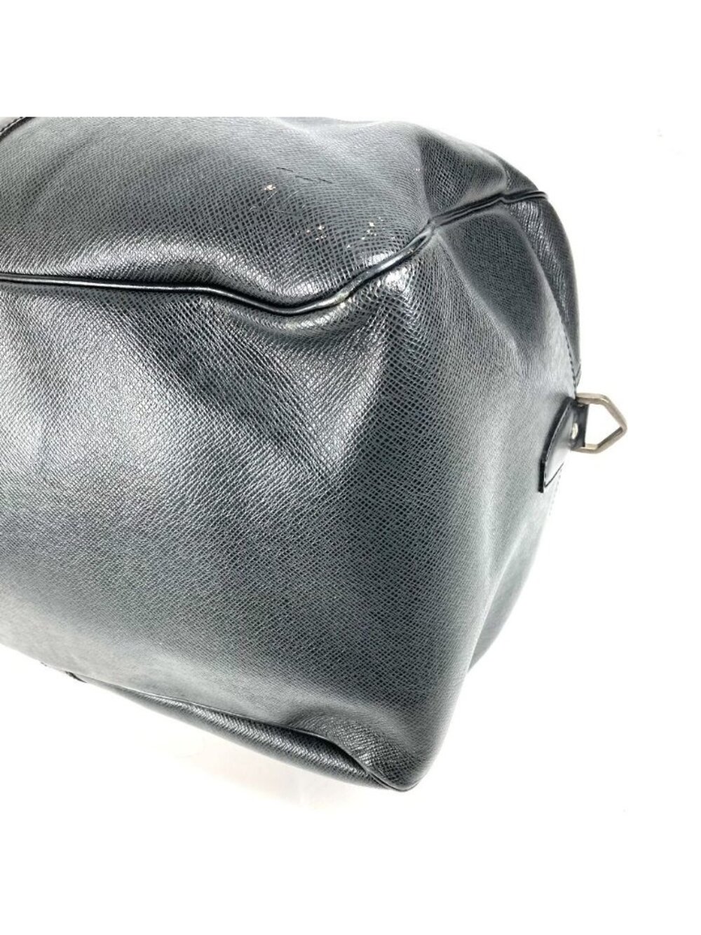 Louis Vuitton Boston Bag Kendall GM Taiga Leather Ardoise Black - Picture 6 of 9